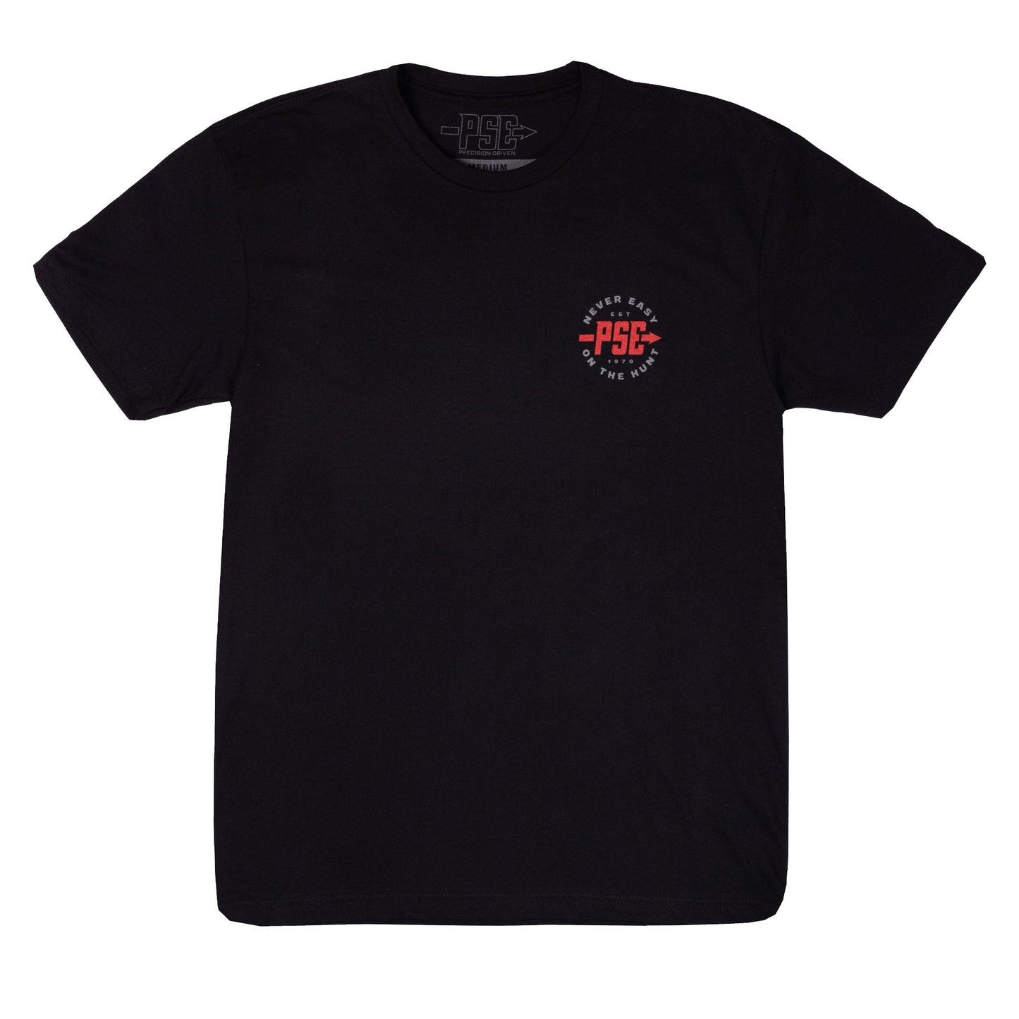 PSE "NEVER EASY ON THE HUNT" TEE