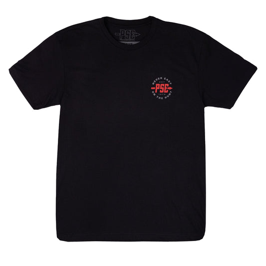 PSE "NEVER EASY ON THE HUNT" TEE