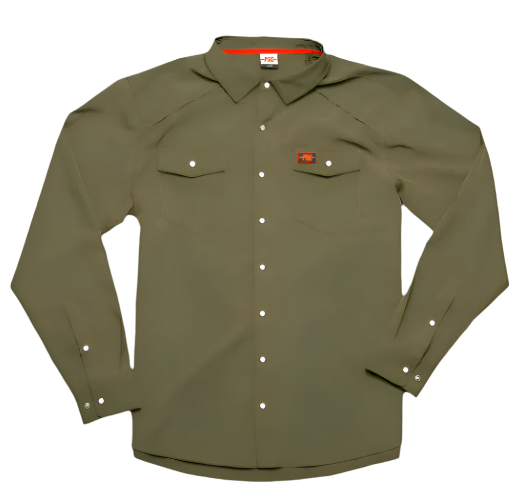 PSE Performance Pearl Snap Shirt Official PSE Archery Store PSE Performance Pearl Snap Shirt Official PSE Archery Store