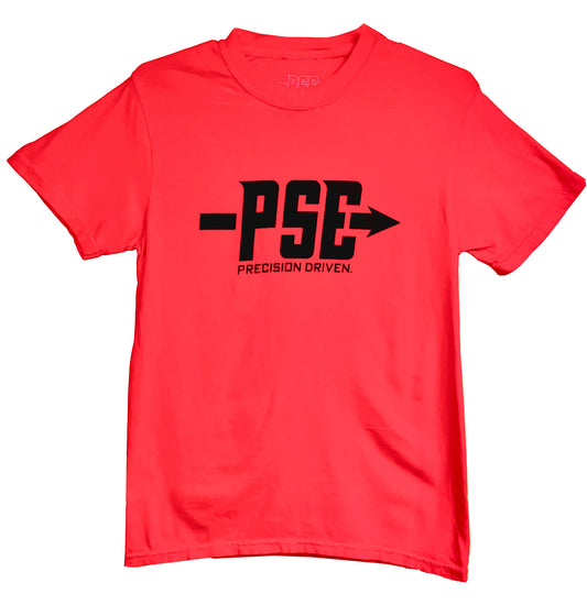 PSE Archery Tee- Arizona Sunset Red