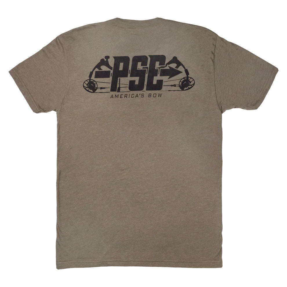 OLIVE GREEN- PSE LOGO WITH BOW