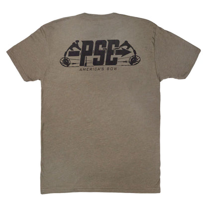 OLIVE GREEN- PSE LOGO WITH BOW