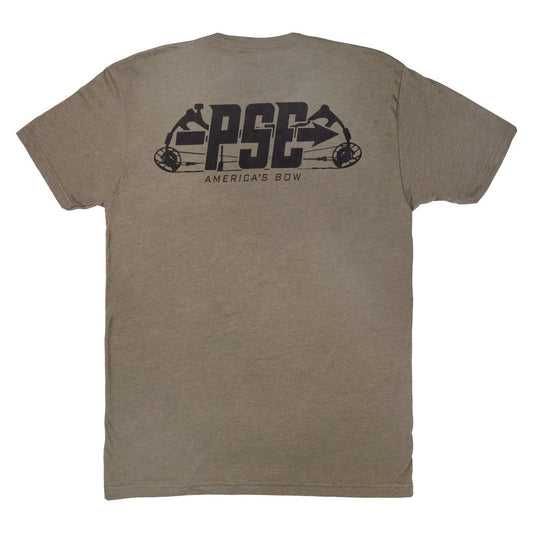 OLIVE GREEN- PSE LOGO WITH BOW